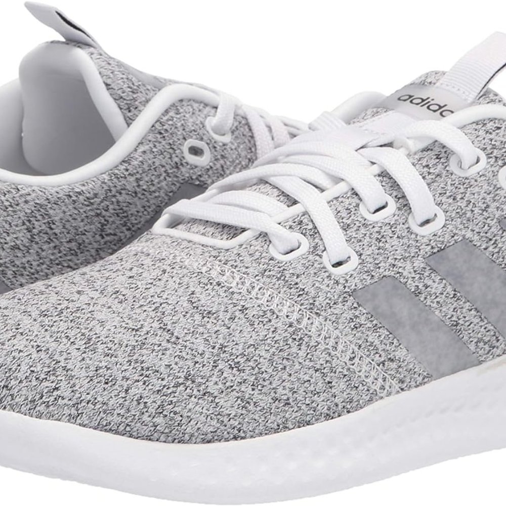 Adidas Puremotion Athletic Sneakers, Women's Shoes Size 7 M, Gray/Black 28206